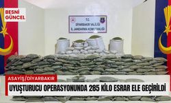 Uyuşturucu Operasyonunda 285 Kilo Esrar Ele Geçirildi