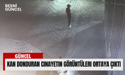 Kan donduran cinayetin görüntüleri ortaya çıktı