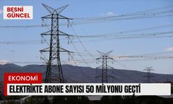 Elektrikte abone sayısı 50 milyonu geçti