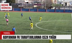 Adıyaman FK taraftarlarına ceza yağdı