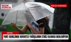 Yurt genelinde kuvvetli yağışların etkili olması bekleniyor