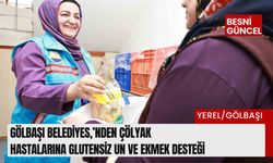 Gölbaşı'ndan çölyak hastalarına glutensiz un, ekmek desteği