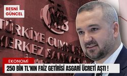 250 Bin TL'nin faiz getirisi asgari ücreti aştı