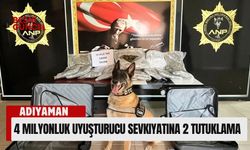 Gölbaşı'nda 4 milyonluk uyuşturucu sevkiyatına 2 tutuklama