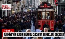 Türkiye'nin kadın nüfusu 2026'da erkekleri geçecek