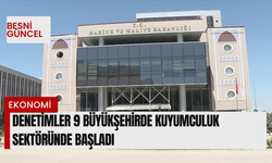 Denetimler 9 büyükşehirde kuyumculuk sektöründe başladı