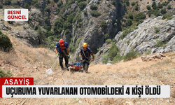 Uçuruma yuvarlanan otomobildeki 4 kişi öldü