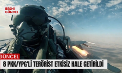 8 PKK/YPG'li terörist etkisiz hale getirildi