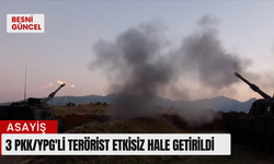 3 PKK/YPG'li terörist etkisiz hale getirildi