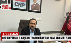 Chp Adıyaman İl Başkanı Engin Doğan’dan Zamlara Sert Yanıt