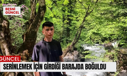 Serinlemek için girdiği barajda boğuldu