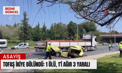 Tofaş ikiye bölündü: 1 ölü, 1’i ağır 3 yaralı