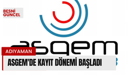 ASGEM'de Kayıt Dönemi Başladı