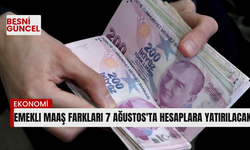 Emekli maaş farkları 7 Ağustos'ta hesaplara yatırılacak