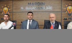 AK Parti Mardin İl Başkanlığına atanan Uncu görevine başladı