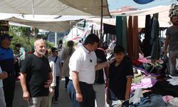 Akyazı Kumaş ve Antika Pazarı’na yoğun ilgi