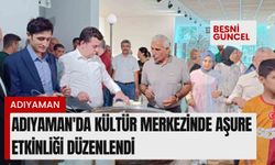 Adıyaman'da kültür merkezinde aşure etkinliği düzenlendi