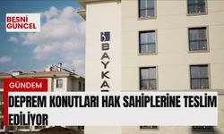 Deprem konutları hak sahiplerine teslim ediliyor