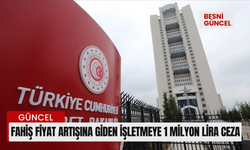 Fahiş fiyat artışına giden işletmeye 1 milyon lira ceza