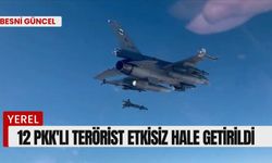 Pençe-Kilit Operasyonu bölgesinde 12 PKK'lı terörist etkisiz hale getirildi