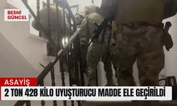 2 Ton 428 kilo uyuşturucu madde ele geçirildi