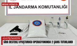 SİHA destekli uyuşturucu operasyonunda 2 şahıs tutuklandı