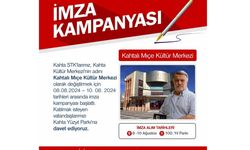 ‘Kahtalı Mıçe Kültür Merkezi‘ için imza kampanyası başlatıldı