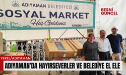 Adıyaman’da hayırseverler ve Belediye el ele