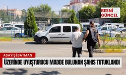 Üzerinde uyuşturucu madde bulunan şahıs tutuklandı