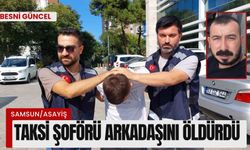 Taksi şoförü arkadaşını öldürdü