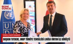 Başkan Tutdere, UNDP Türkiye Temsilcisi Louisa Vinton ile görüştü