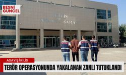 Terör operasyonunda yakalanan zanlı tutuklandı