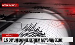 3.5 Büyüklüğünde Deprem Meydana Geldi!