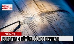 4.0 Büyüklüğünde deprem medyana geldi!