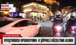 Uyuşturucu operasyonu: 4 şüpheli gözaltına alındı