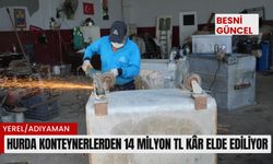 Hurda konteynerlerden 14 milyon TL kâr elde ediliyor