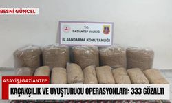 Kaçakçılık ve uyuşturucu operasyonları: 333 gözaltı