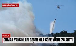 Orman yangınları geçen yıla göre yüzde 78 arttı