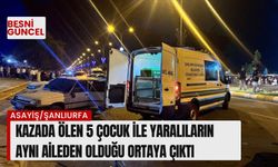 Kazada ölen 5 çocuk ile yaralıların aynı aileden olduğu ortaya çıktı