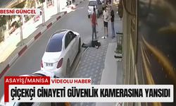 Çiçekçi Cinayeti Güvenlik kamerasına Yansıdı