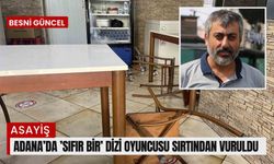 Adana’da ’Sıfır Bir’ dizi oyuncusu sırtından vuruldu