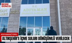 Altınşehir’e içme suları dönüşümlü verilecek