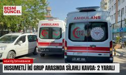 Husumetli iki grup arasında silahlı kavga: 2 yaralı