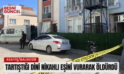 Tartıştığı Eşini Vurarak Öldürdü