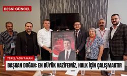 Başkan Doğan: En büyük vazifemiz, halk için çalışmaktır