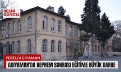 Adıyaman'da deprem sonrası eğitime büyük darbe