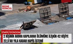 2 kişinin akıma kapılarak ölümüne ilişkin hapis istemi