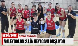 Voleybolda 2.Lig Heyecanı Başlıyor