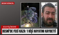 Besni'de Feci Kaza Otomobil Köprüden Aşağı Yuvarlandı: 1 Ölü