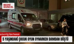 5 Yaşındaki çocuk oyun oynarken damdan düştü